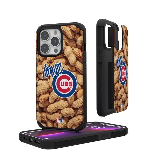 Iowa Cubs Peanuts iPhone Rugged Phone Case