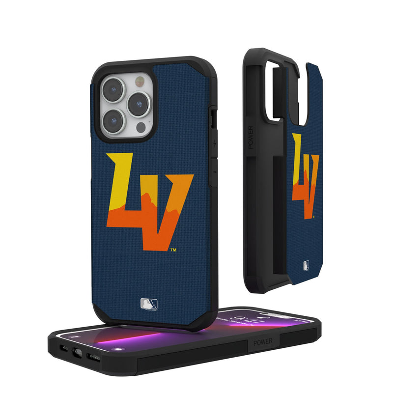 Las Vegas Aviators Solid iPhone Rugged Phone Case