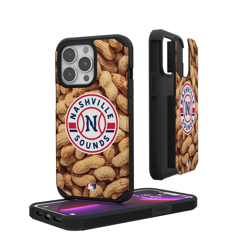 Nashville Sounds Peanuts iPhone Rugged Phone Case