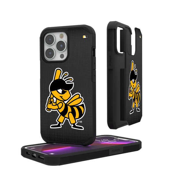 Salt Lake Bees Linen iPhone Rugged Phone Case