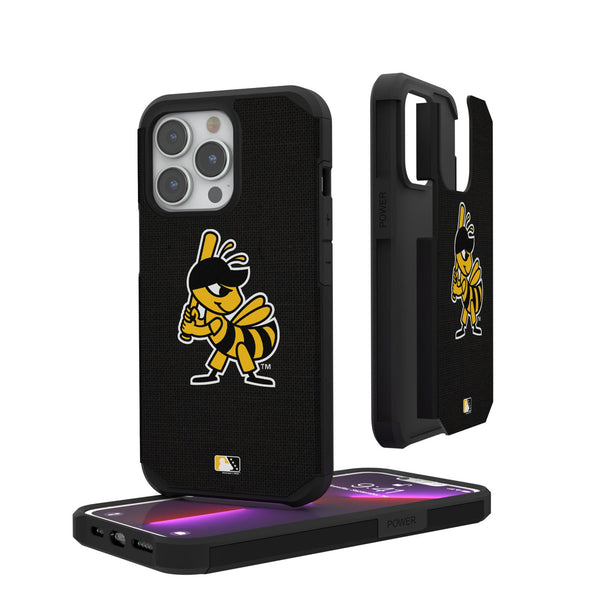 Salt Lake Bees Solid iPhone Rugged Phone Case