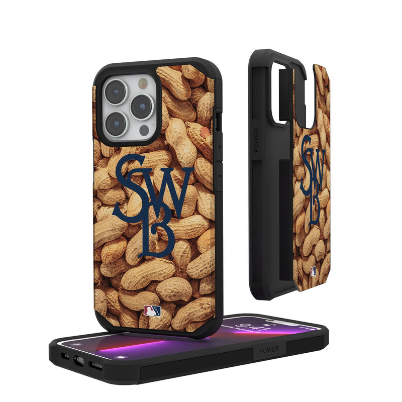 Scranton/Wilkes-Barre RailRiders Peanuts iPhone Rugged Phone Case