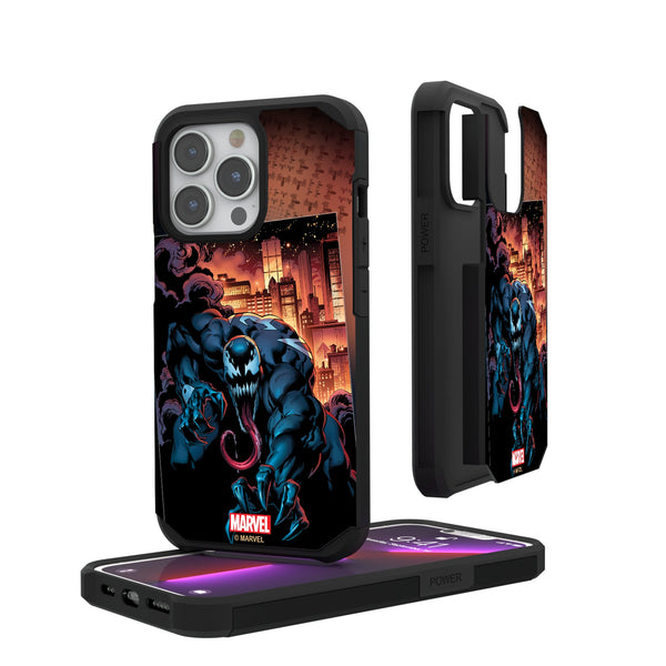 Marvel Venom Cover Art iPhone Rugged Phone Case