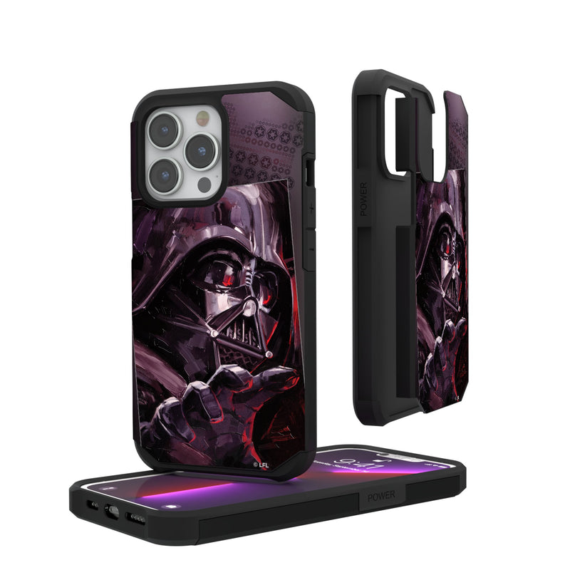 Star Wars Darth Vader Portrait iPhone Rugged Phone Case