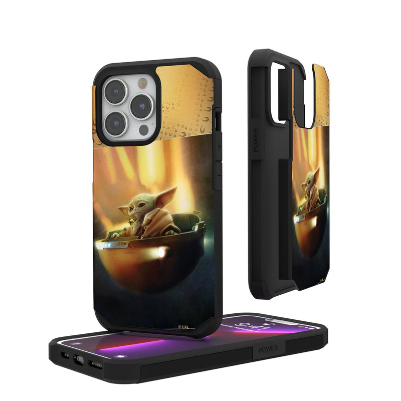 Star Wars: The Mandalorian Grogu Portrait iPhone Rugged Phone Case