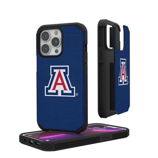 University of Arizona Wildcats Solid iPhone Rugged Phone Case