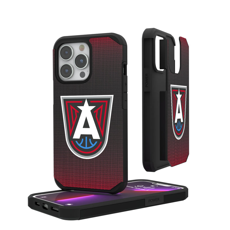 Atlanta Dream Linen iPhone Rugged Phone Case