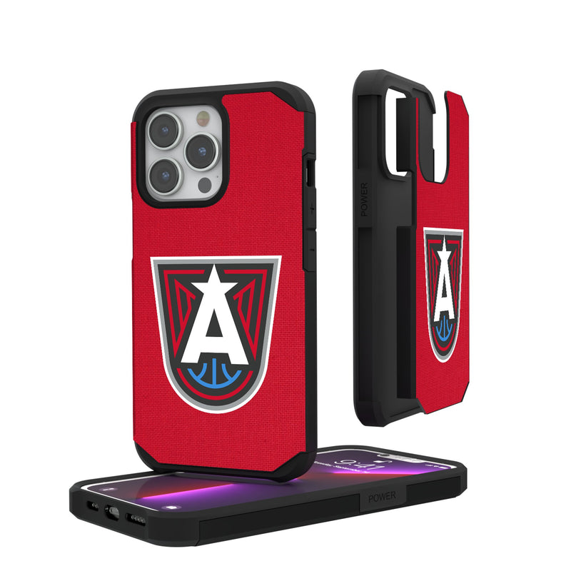 Atlanta Dream Solid iPhone Rugged Phone Case