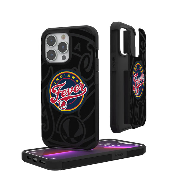 Indiana Fever Monocolor Tilt iPhone Rugged Phone Case