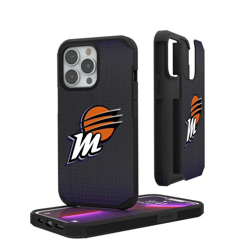 Phoenix Mercury Linen iPhone Rugged Phone Case