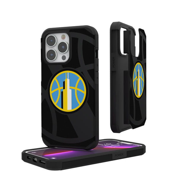 Chicago Sky Monocolor Tilt iPhone Rugged Phone Case