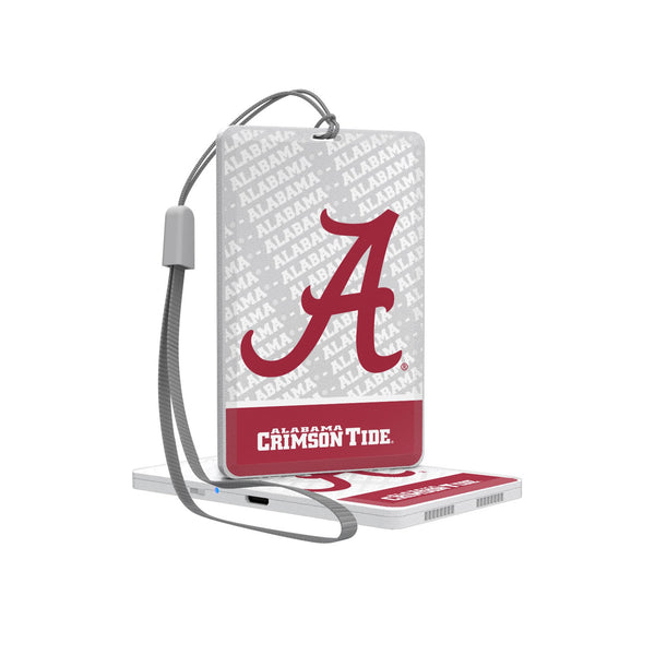 University of Alabama Crimson Tide Script A Endzone Plus Bluetooth Pocket Speaker