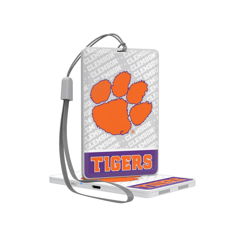 Clemson University Tigers Endzone Plus Bluetooth Pocket Speaker