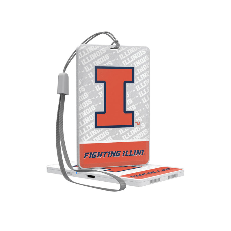 University of Illinois Fighting Illini Endzone Plus Bluetooth Pocket Speaker