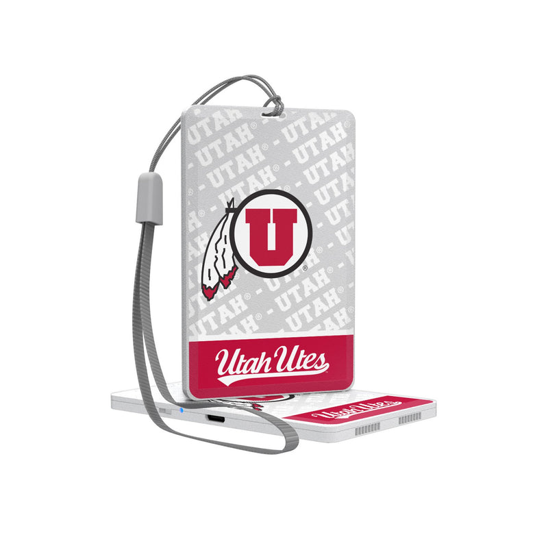 University of Utah Utes Endzone Plus Bluetooth Pocket Speaker