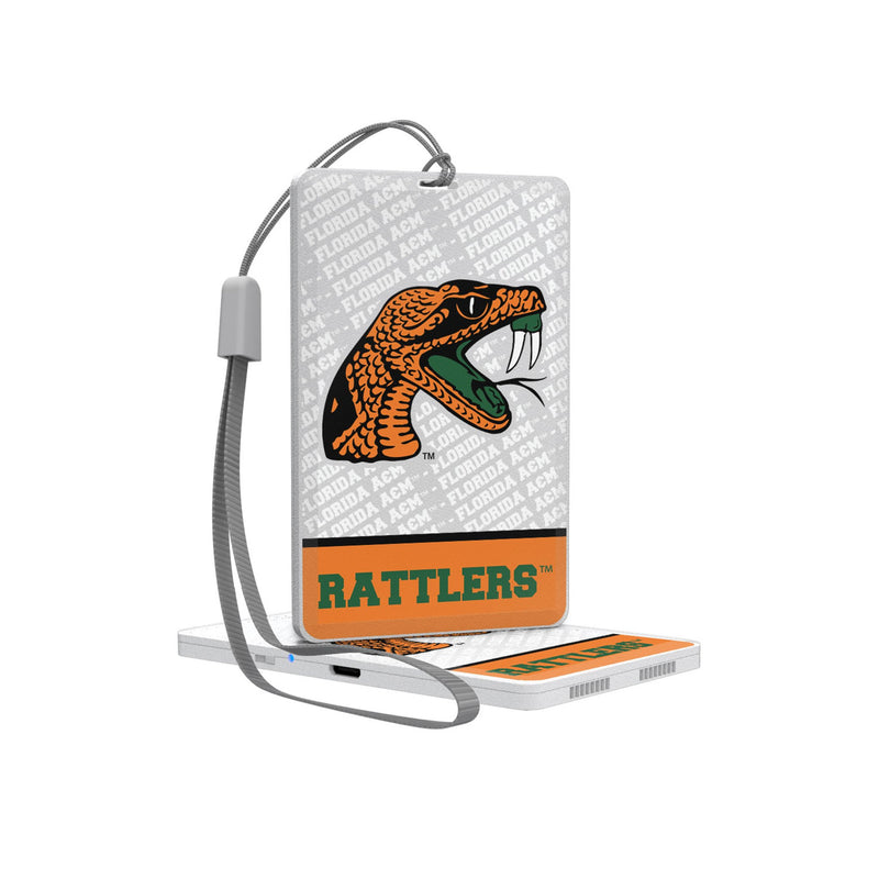 Florida A&M University Rattlers Endzone Plus Bluetooth Pocket Speaker