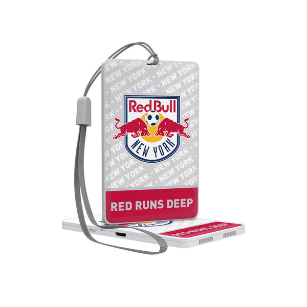 New York Red Bulls  Endzone Plus Bluetooth Pocket Speaker