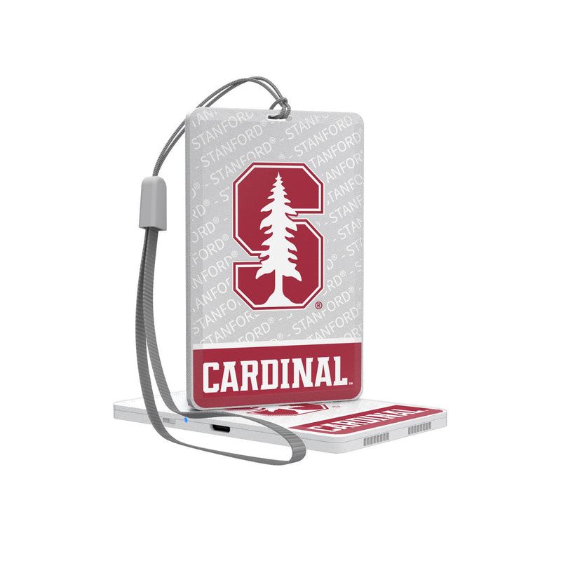 Stanford University Cardinal Endzone Plus Bluetooth Pocket Speaker