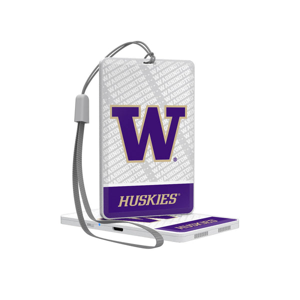 University of Washington Huskies Endzone Plus Bluetooth Pocket Speaker