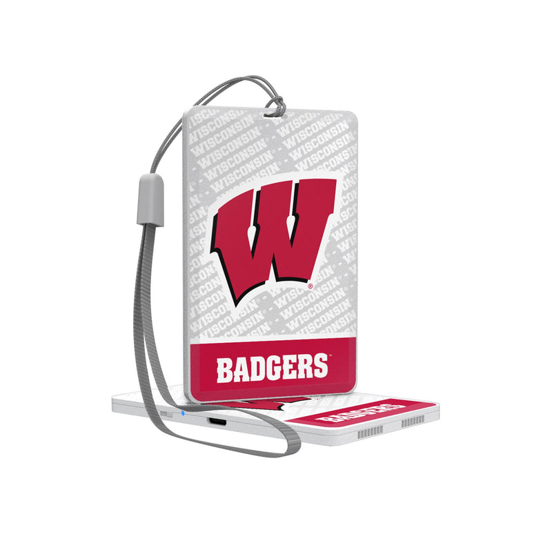 University of Wisconsin Badgers Endzone Plus Bluetooth Pocket Speaker