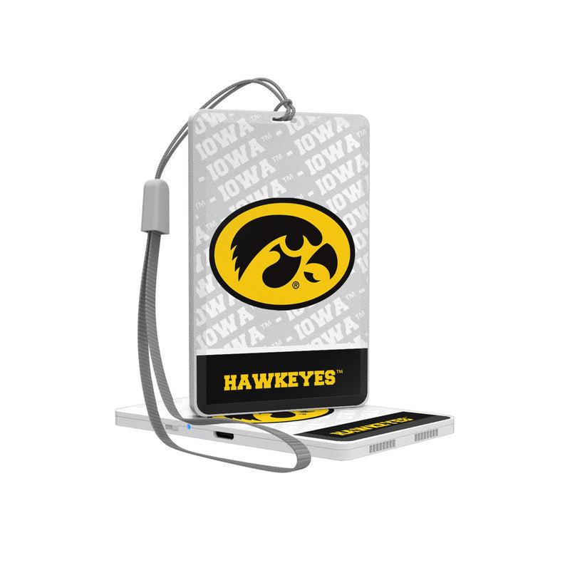 University of Iowa Hawkeyes Endzone Plus Bluetooth Pocket Speaker