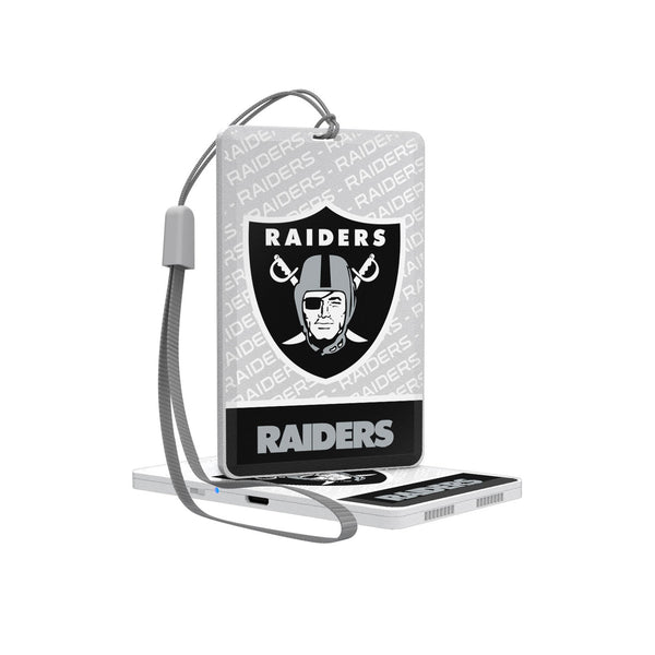 Las Vegas Raiders Endzone Plus Bluetooth Pocket Speaker