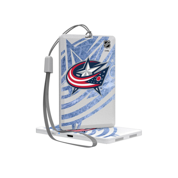 Columbus Blue Jackets Ice Tilt Bluetooth Pocket Speaker