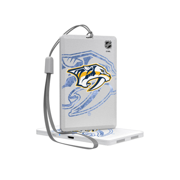 Nashville Predators Ice Tilt Bluetooth Pocket Speaker