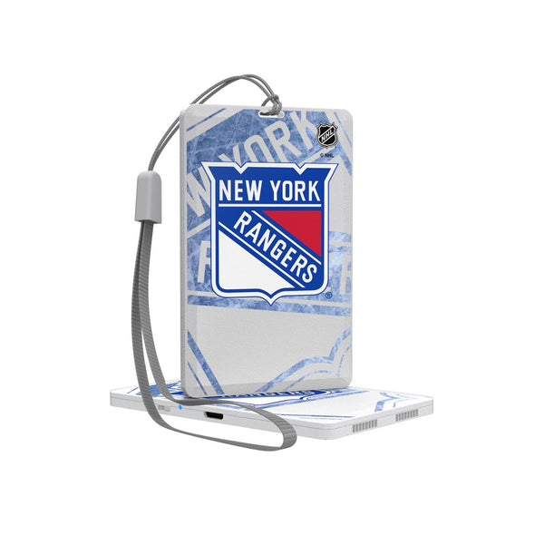 New York Rangers Ice Tilt Bluetooth Pocket Speaker