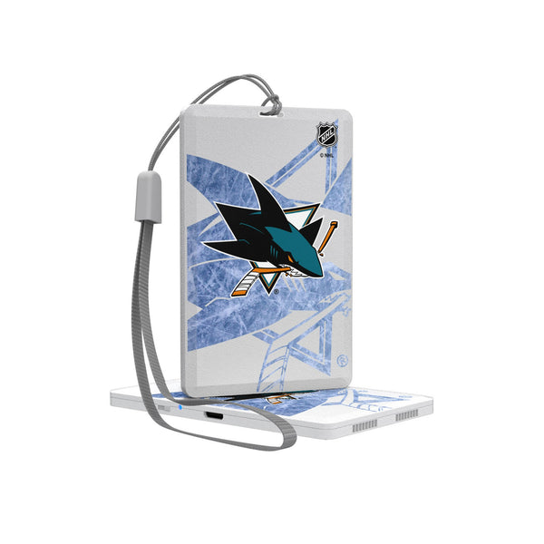 San Jose Sharks Ice Tilt Bluetooth Pocket Speaker