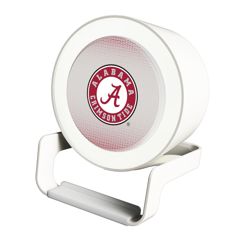 University of Alabama Crimson Tide Linen Night Light Charger and Bluetooth Speaker