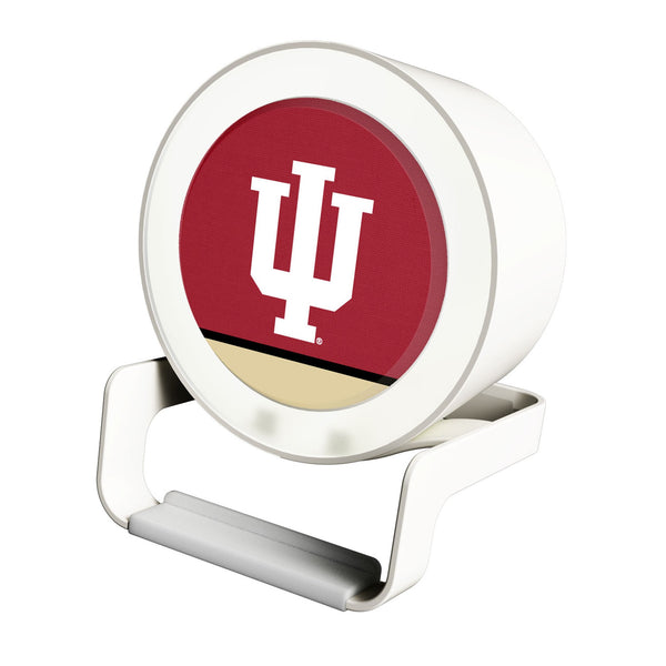 Indiana University Hoosiers Endzone Solid Night Light Charger and Bluetooth Speaker