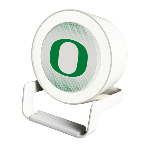 University of Oregon Ducks Linen Night Light Charger and Bluetooth Speaker