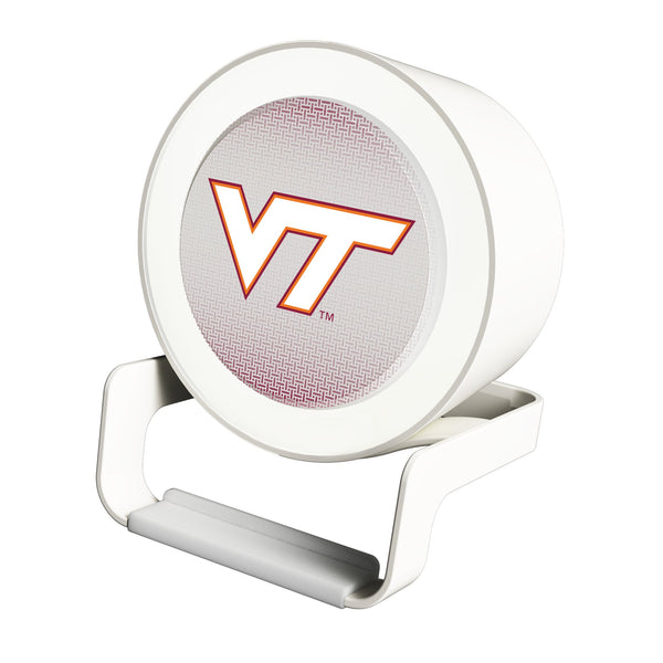 Virginia Tech Hokies Linen Night Light Charger and Bluetooth Speaker