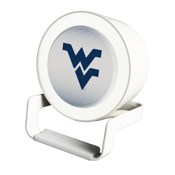 West Virginia University Mountaineers Linen Night Light Charger and Bluetooth Speaker