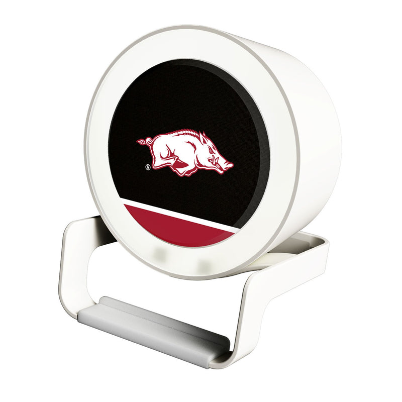 University of Arkansas Fayetteville Razorbacks Endzone Solid Night Light Charger and Bluetooth Speaker