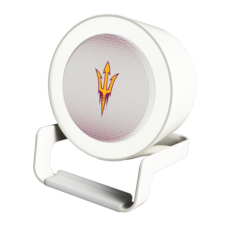 Arizona State University Sun Devils Linen Night Light Charger and Bluetooth Speaker