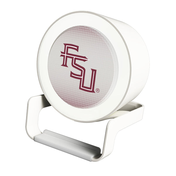 Florida State University Seminoles Athletic Wordmark Linen Night Light Charger and Bluetooth Speaker