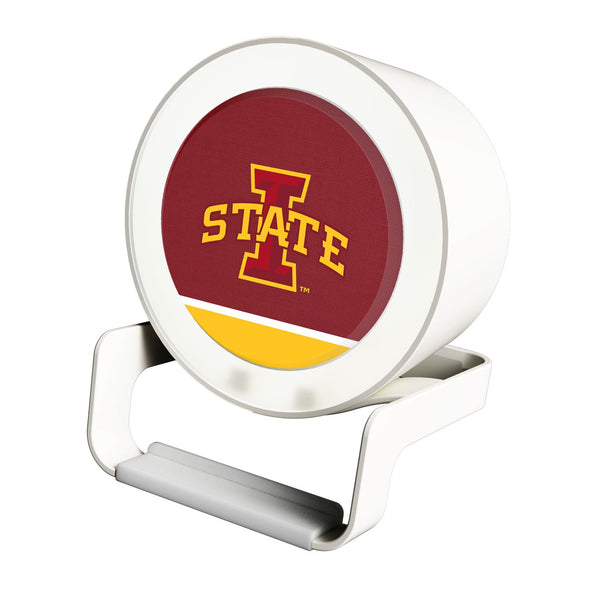 Iowa State University Cyclones Endzone Solid Night Light Charger and Bluetooth Speaker