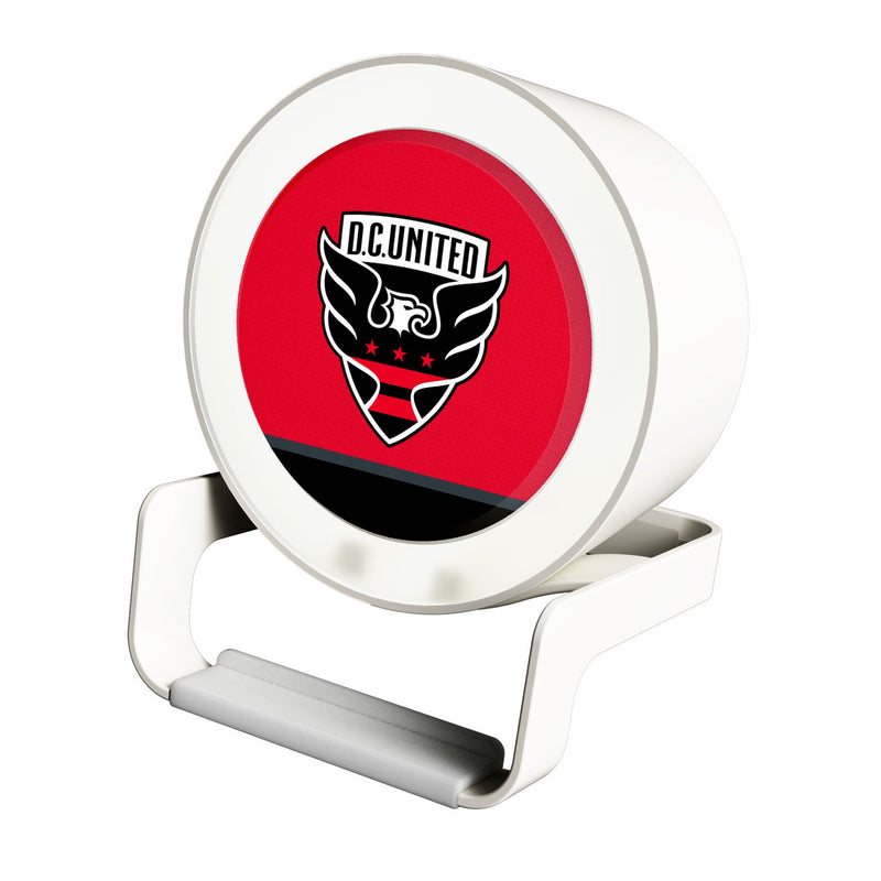 DC United  Endzone Solid Night Light Charger and Bluetooth Speaker