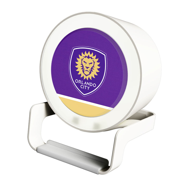 Orlando City Soccer Club  Endzone Solid Night Light Charger and Bluetooth Speaker