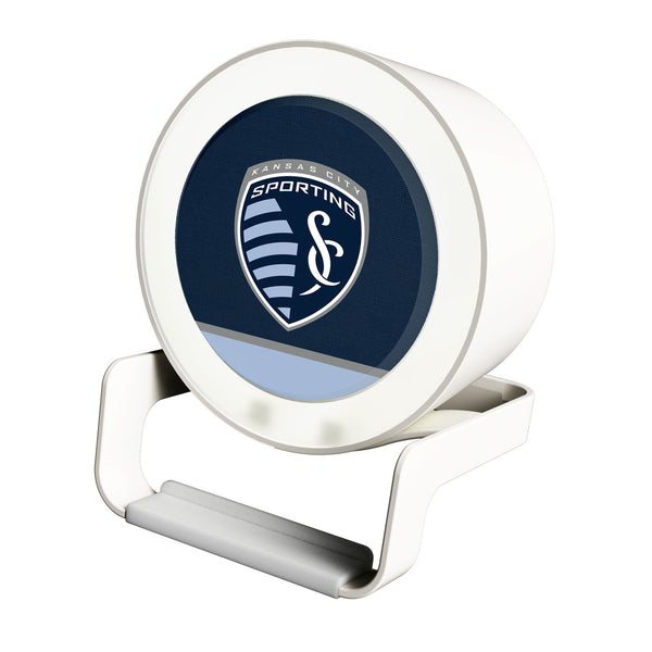 Sporting Kansas City   Endzone Solid Night Light Charger and Bluetooth Speaker