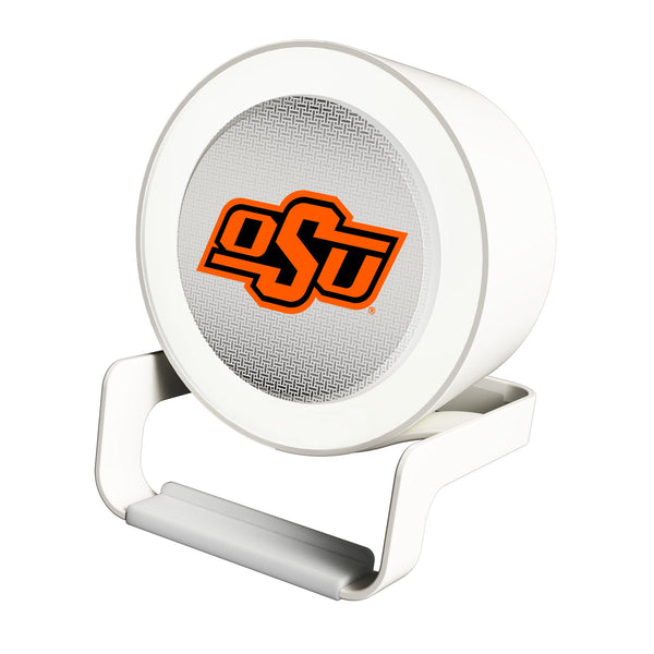 Oklahoma State University Cowboys Linen Night Light Charger and Bluetooth Speaker