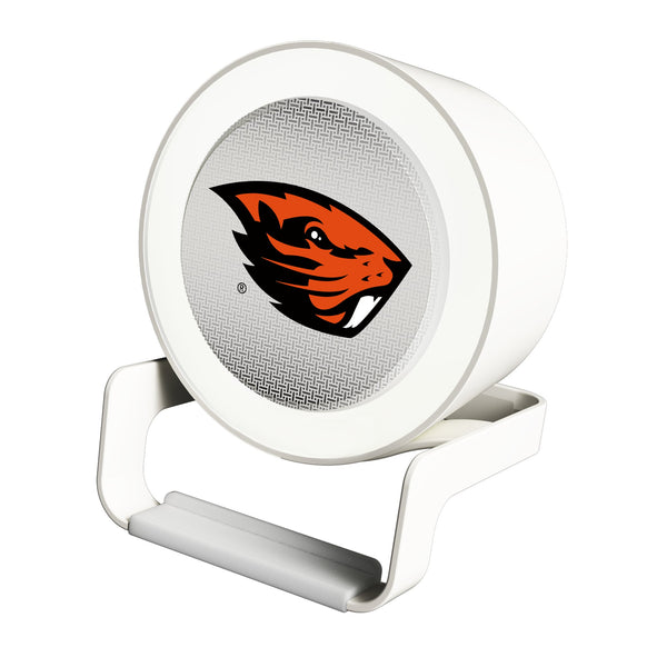 Oregon State University Beavers Linen Night Light Charger and Bluetooth Speaker