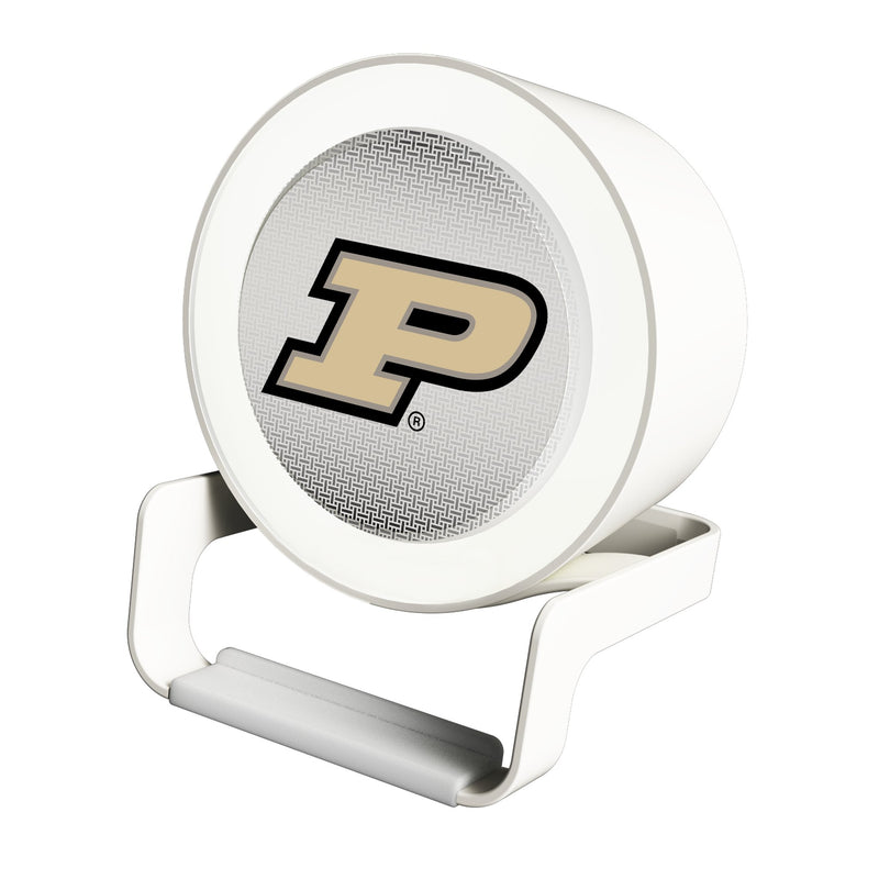 Purdue University Boilermakers Linen Night Light Charger and Bluetooth Speaker