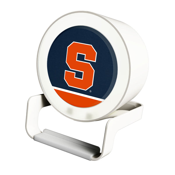 Syracuse University Orange Endzone Solid Night Light Charger and Bluetooth Speaker