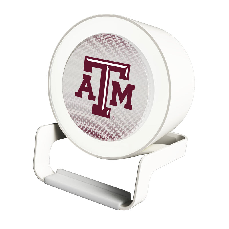 Texas A&M University Aggies Linen Night Light Charger and Bluetooth Speaker