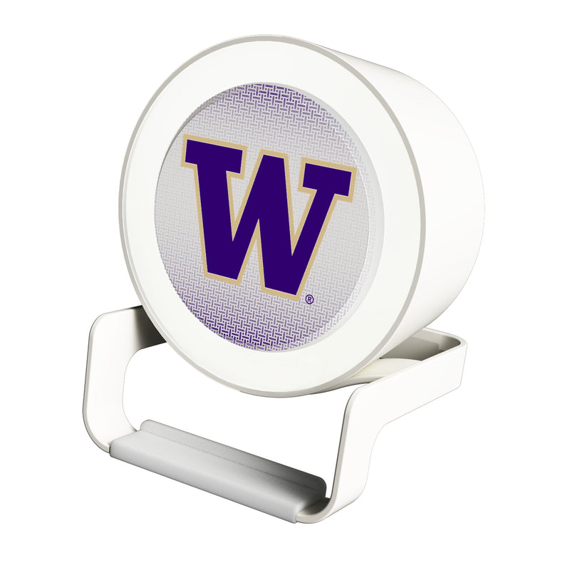 University of Washington Huskies Linen Night Light Charger and Bluetooth Speaker