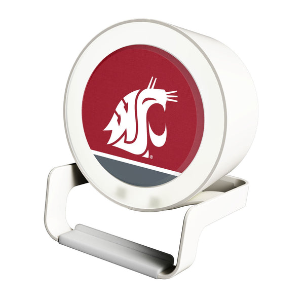 Washington State University Cougars Endzone Solid Night Light Charger and Bluetooth Speaker