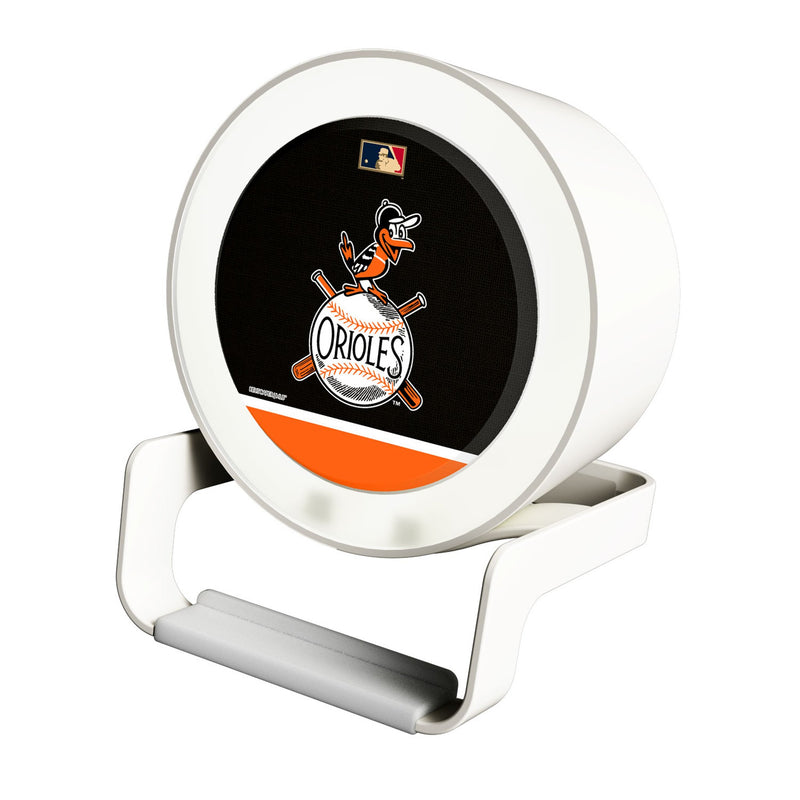 Baltimore Orioles 1954-1963 - Cooperstown Collection Endzone Solid Night Light Charger and Bluetooth Speaker